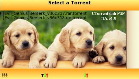 Homebrew программа CTorrent v1.5 для psp