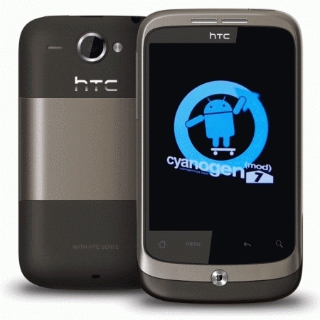Cyanogen mod 7 для HTC Wildfire.