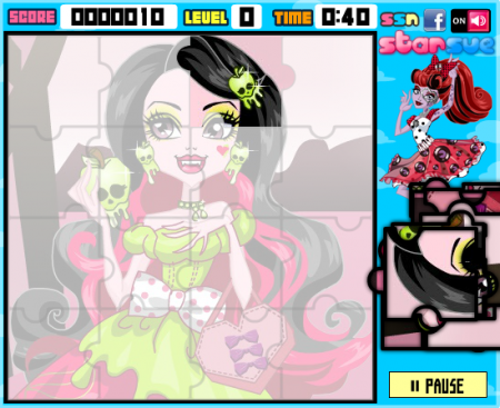 Monster High Puzzle Set