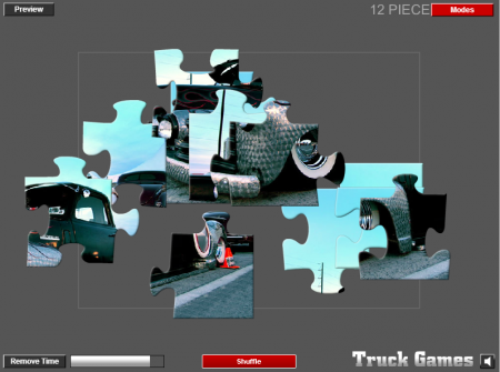 Custom Chevy Truck Jigsaw