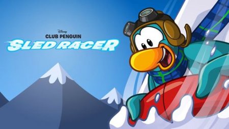 Club penguin: Sled racer (Клуб пингвинов: Гонщик на санках)