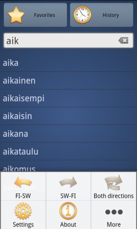 Finnish Swedish Dictionary Free