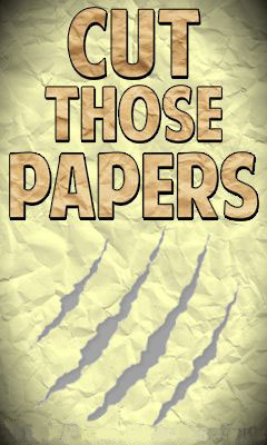 Cut those papers (Бумажный резак)