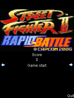 Street fighter II: Rapid battle (Уличный боец II: Быстрые сражения)