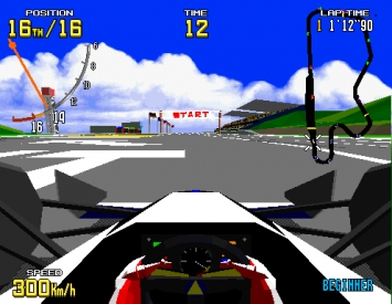 Virtua racing (Виртуальные гонки)