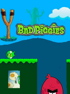 Bad piggies: Egg dash (Плохие поросята: Столкновение яиц)