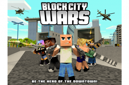 Block Cube Gun War