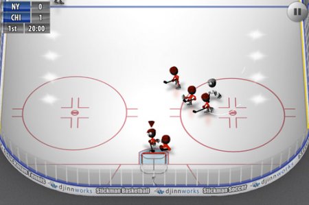 Stickman: Ice hockey (:   )