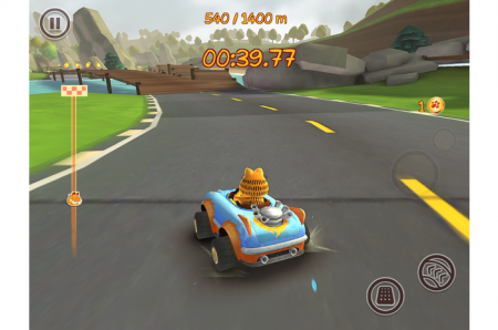 Garfield Kart Fast and Furry