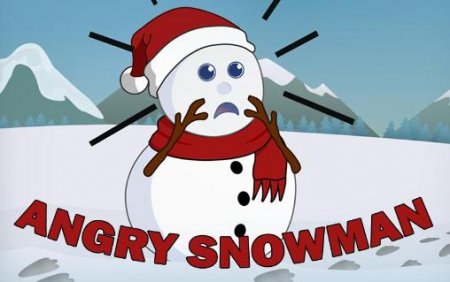 Angry snowman ( )