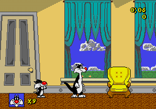 Sylvester and Tweety in cagey capers (     )