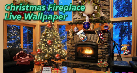Christmas Fireplace 1.13 Live Wallpaper