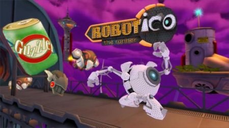 Robot Ico: The runner. Robot run and jump ( : .    )