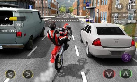  Race the traffic moto (Мотоцикл: Гонка по шоссе)