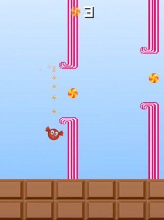 Flappy candy (Летящая конфета)