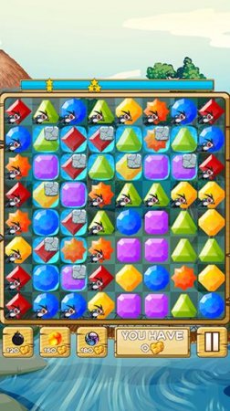 River jewels: Match 3 puzzle ( :   )